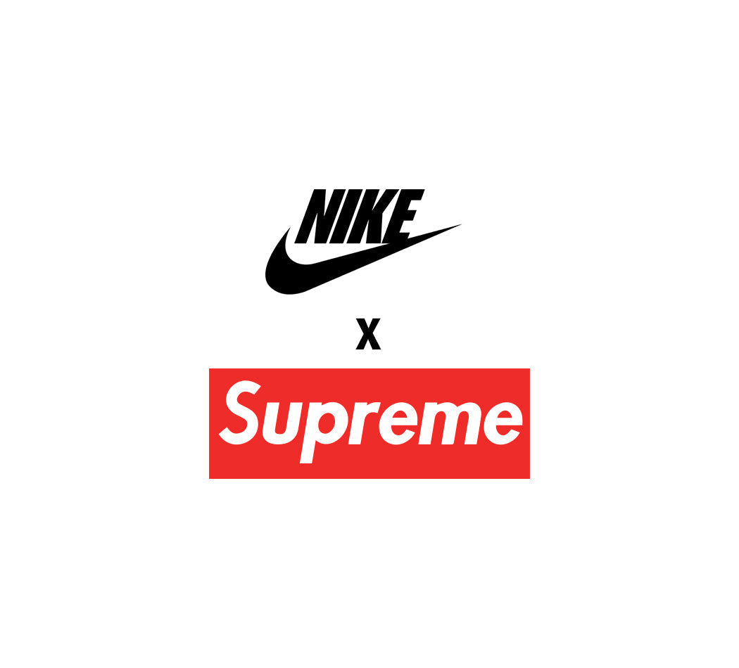 Nike and Supreme logos for the Supreme x Nike Winter 2026 collaboration