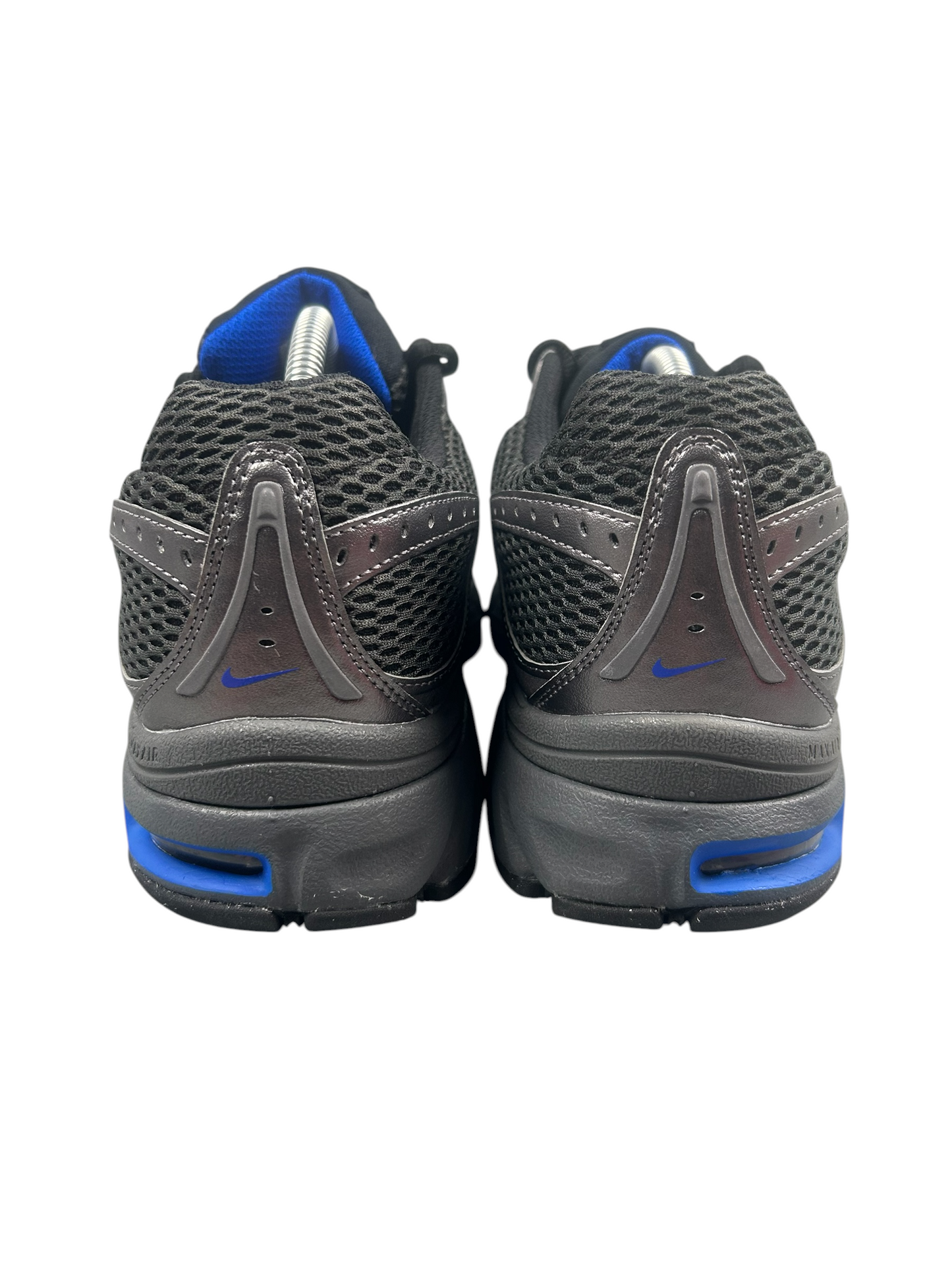 Nike Air Max Moto 2K Dark Smoke Grey Racer Blue UK 11.5 - Backs