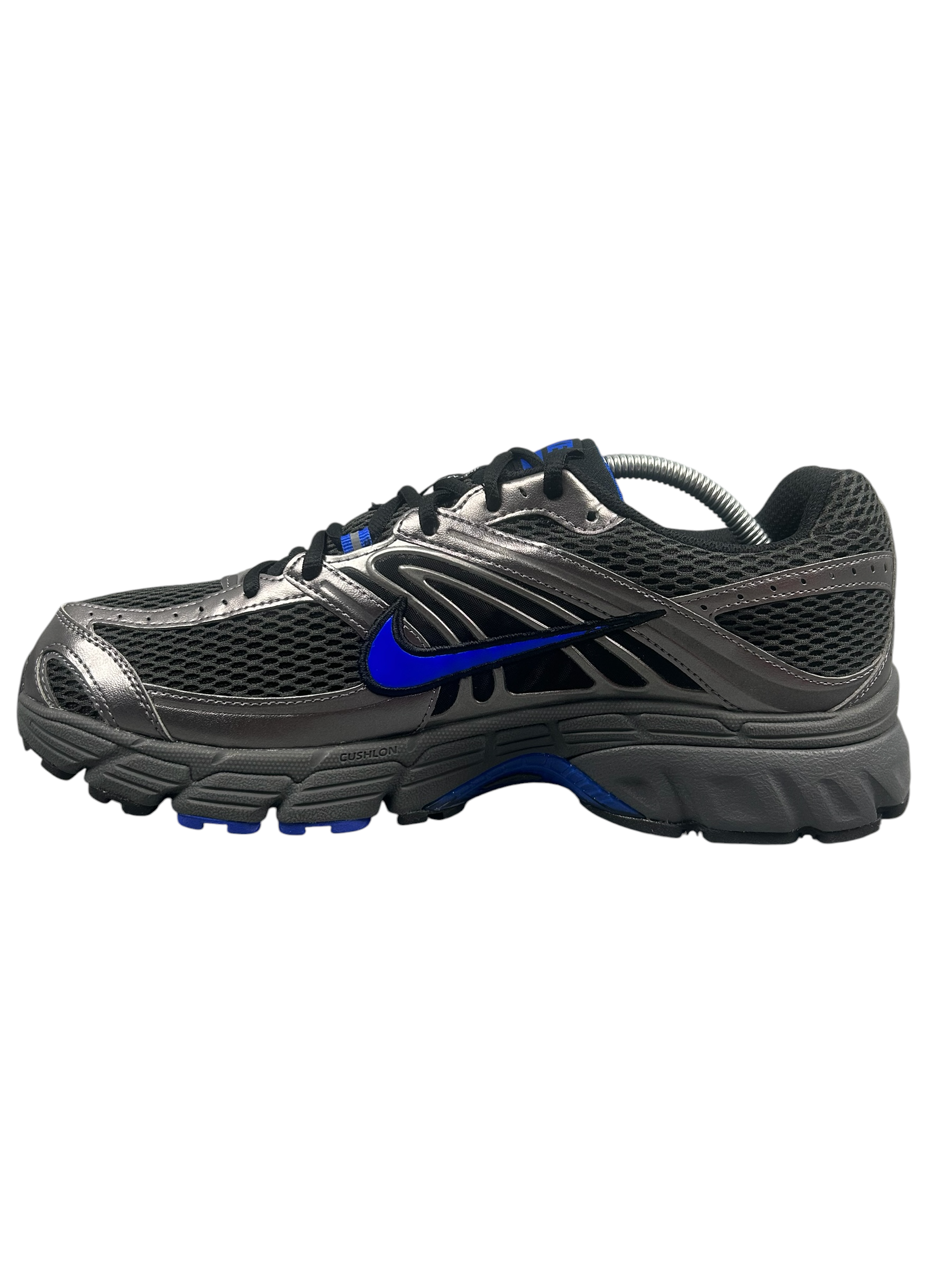 Nike Air Max Moto 2K Dark Smoke Grey Racer Blue UK 11.5 - Instep