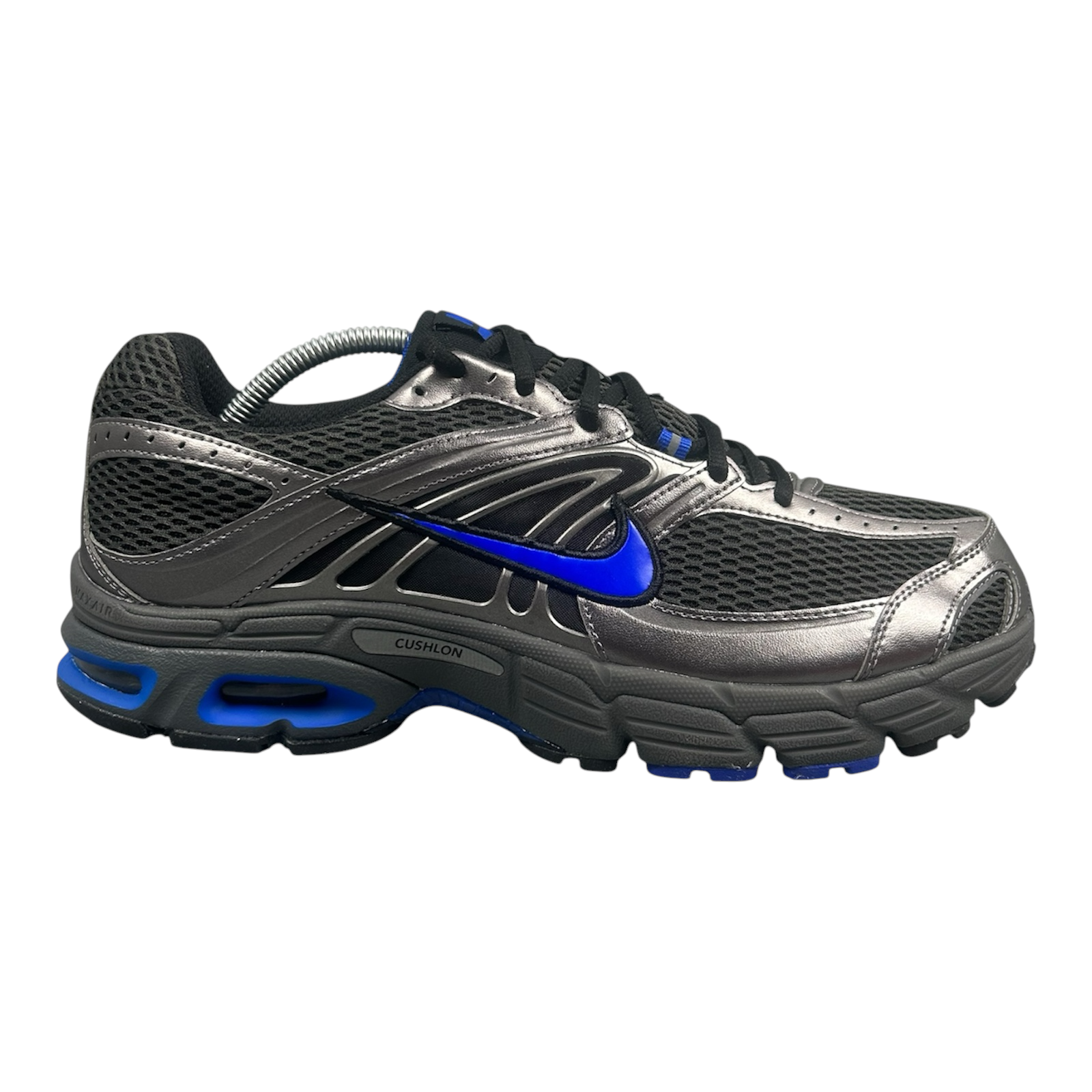 Nike Air Max Moto 2K Dark Smoke Grey Racer Blue UK 11.5 - Single Product Photo