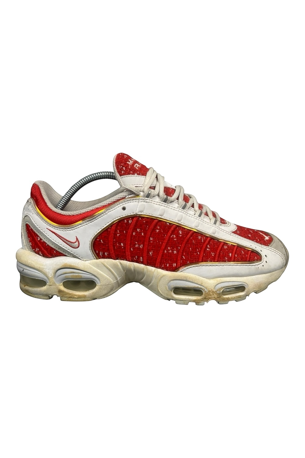 Nike Air Max Tailwind 4 Supreme | White / University Red | UK 9